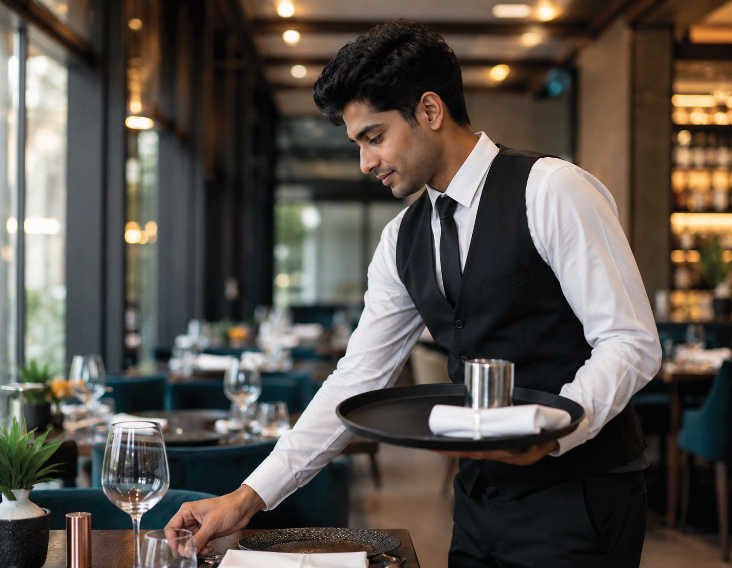 Hospitality business student